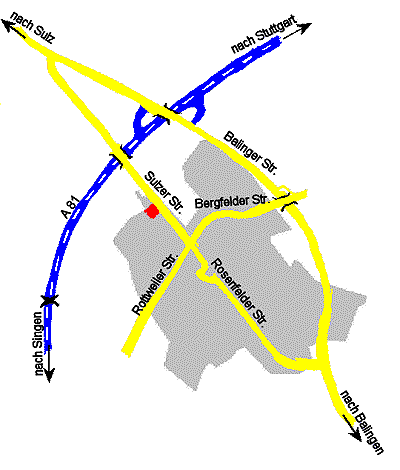 Anfahrtskizze